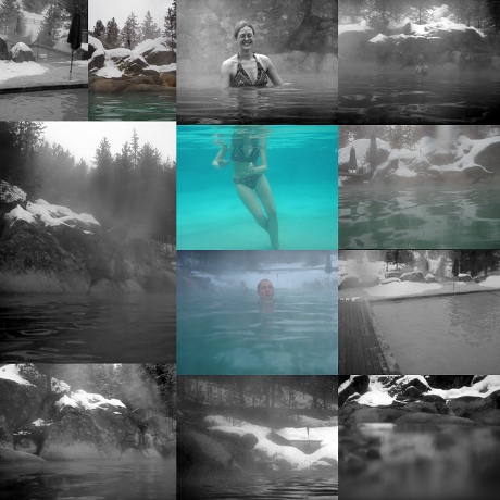 Gold Fork Hot Springs Picture Collage