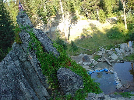 Idaho Hot Springs Bernard Hot Spring Warm Spring